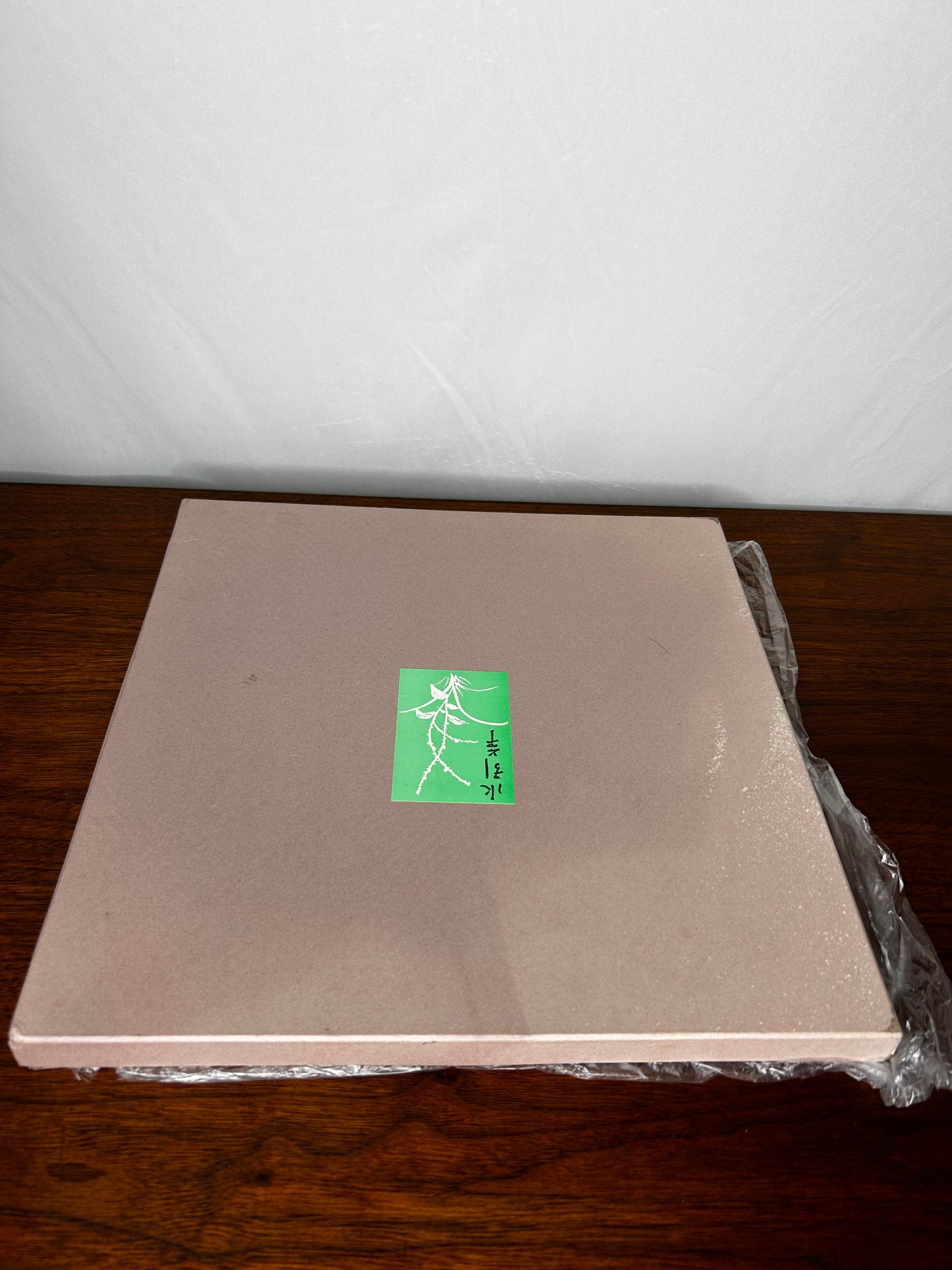 Japanese lacquerware tray and box