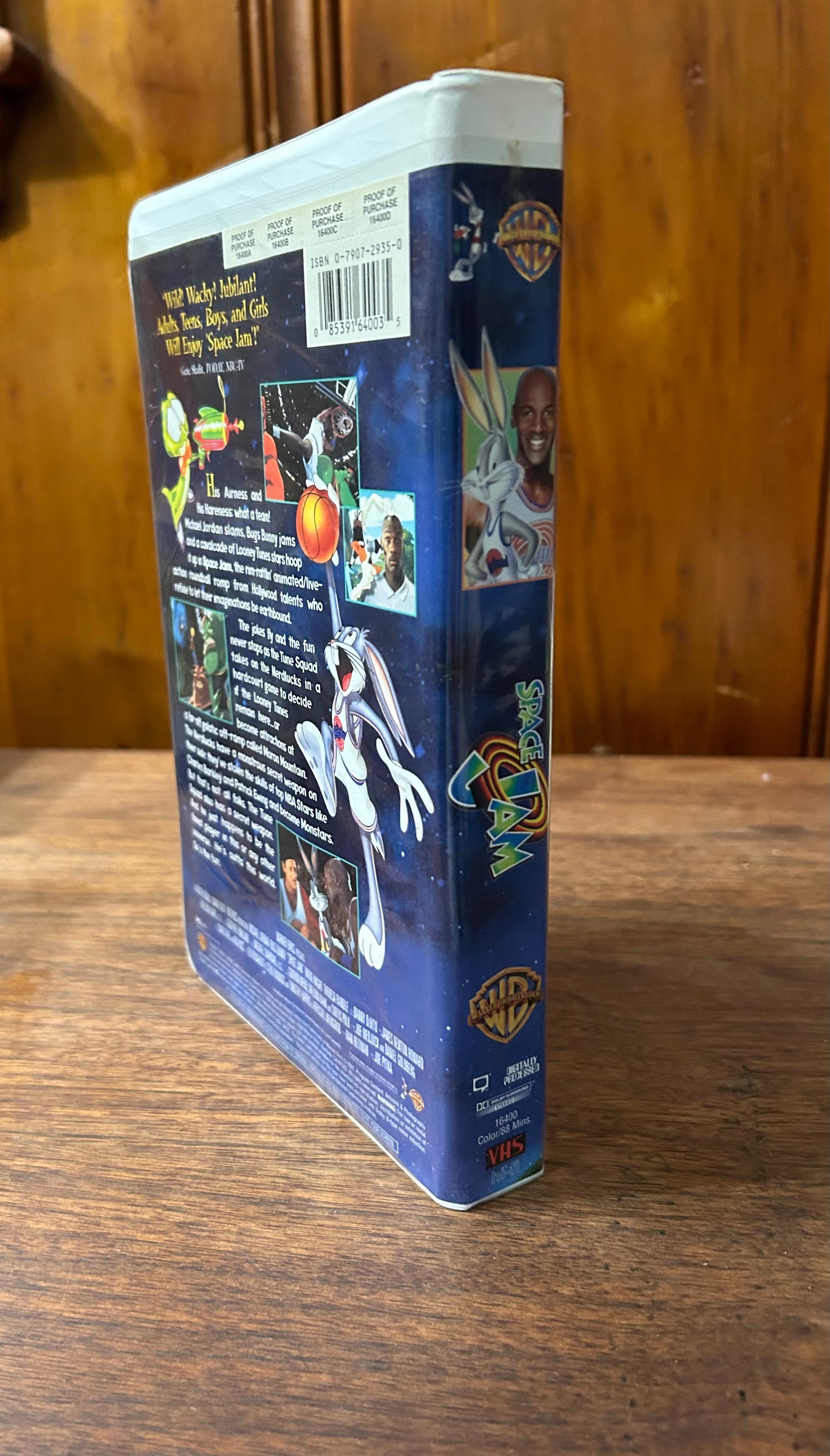 Disney VHS Space Jam